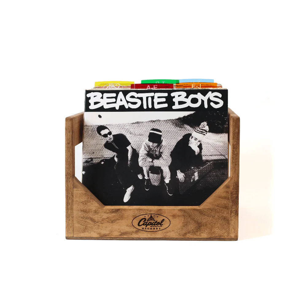Capitol x WickerWoodWorks - The Cube: 12" Vinyl Storage Crate - Image 3