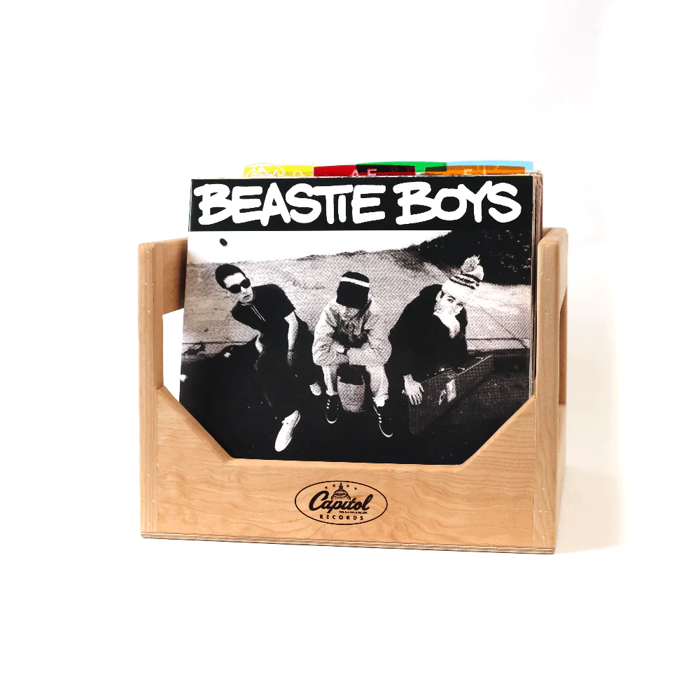 Capitol x WickerWoodWorks - The Cube: 12" Vinyl Storage Crate - Image 7
