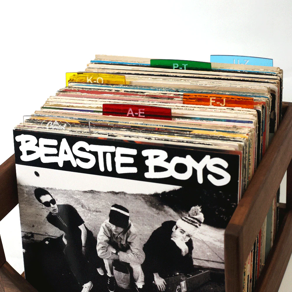 Capitol x WickerWoodWorks - The Cube: 12" Vinyl Storage Crate - Image 9
