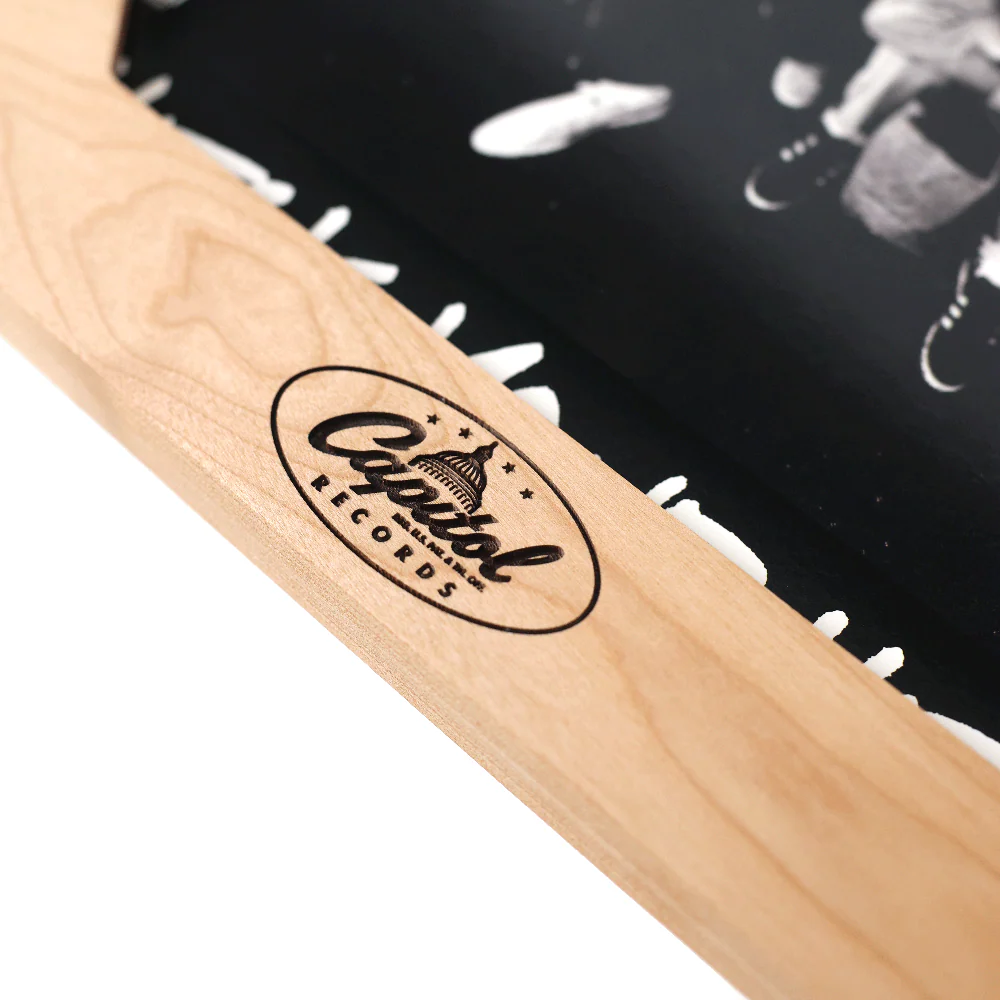 Capitol x WickerWoodWorks - Vinyl Record Display Wall Hanger - Image 5