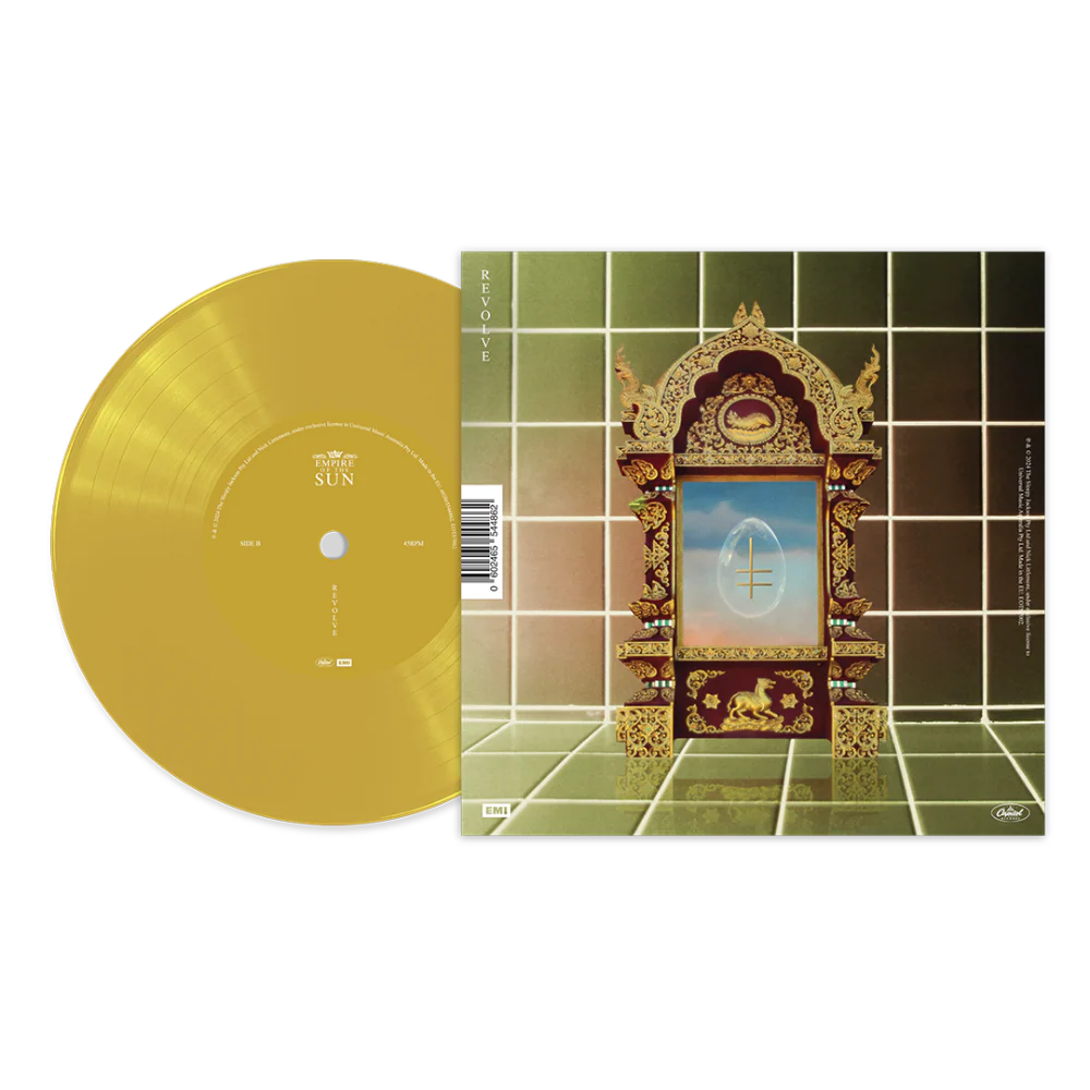 Music On The Radio (Exclusive Transparent Gold Metallic 7") - Image 2