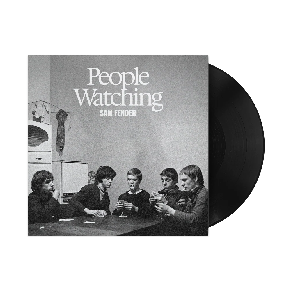 People Watching Standard Black Vinyl
